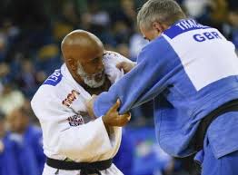 Judokas beim Kampf